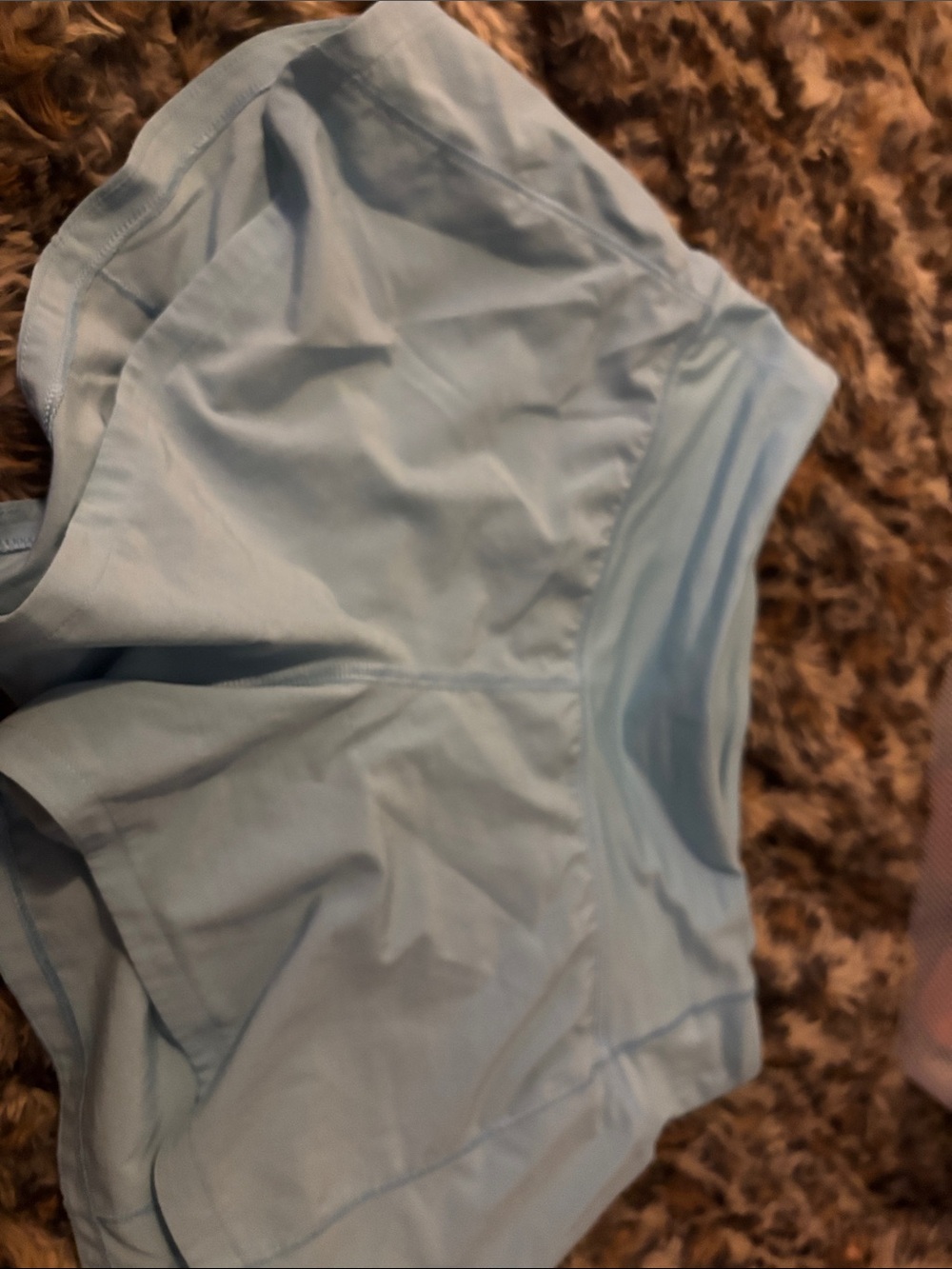 lululemon athletica Light Blue Women's Athletic Shorts